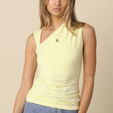 Unsymmetrical Sleeveless Top