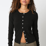 Button Down Soft Cardigan