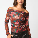 Floral Off The Shoulder Bodysuit