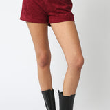 Faux Suede Shorts