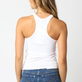 Racerback Tank Top - off white, womens tank top collection