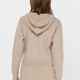Soft Zip Up Cropped Hoodie