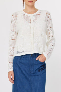 Crew Neck Cardigan