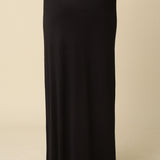 Maxi Skirt With Elastic Waistband