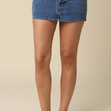 Denim Mini Skirt