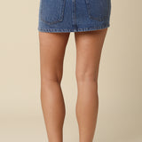 Denim Mini Skirt