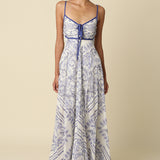 Paisley Print Maxi Dress