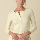 Ribbed Button Up Long Sleeve