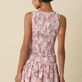 Rose Garden Smocked Dress