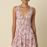 Rose Garden Smocked Dress