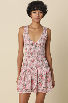 Rose Garden Smocked Dress