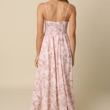 Maxi Floral Print Dress