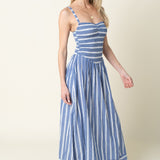 Blue Horizon Maxi Dress