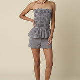 Gingham Smocking Tube