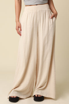 Wide Leg Linen Pant