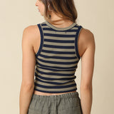 Scoop Neck Rib Tank