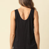 Scoop Neck Sleeveless Tank