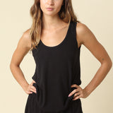 Scoop Neck Sleeveless Tank