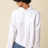 Linen Button Down top