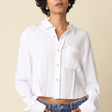 Linen Button Down top