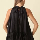 Sleeveless Ruffle Bottom Top