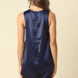 Dress With Satin Trim