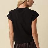 Short Sleeve Cap Tee Shirt