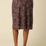 Midi Sequin Skirt