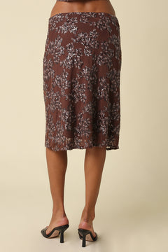 Midi Sequin Skirt