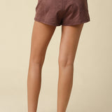 Faux Suede Shorts