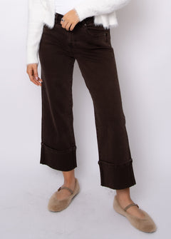 Stretch Twill Cuff Pant - Java, Women's Pants Collection