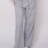 French Terry With Denim Pant