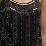 Vintage Embroidered Sequin Cami Top