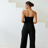 Double Knit Twist Jumpsuit