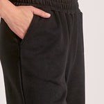 Wide Leg Sweatpant - Black, Women's Pants Collection