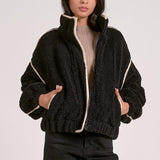 Fleece Bomber Jacket