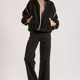 Fleece Bomber Jacket