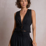 Sleeveless Fly Away Top