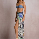 Multi Floral Printed Sarong