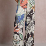 Satin Floral Pant