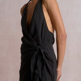 Halter Wrap Dress