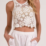Crochet Detail Tank