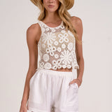 Crochet Detail Tank