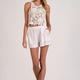 Crochet Detail Tank