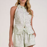 Drawstring Elastic Shorts