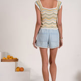 Knit Zig Zag Top