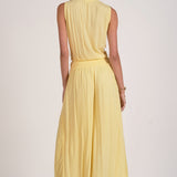 Wide Leg Pant With Crochet Siding