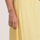 Wide Leg Pant With Crochet Siding