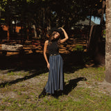 Sleeveless Mock Neck Dress