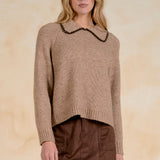 Collared Knit Sweater